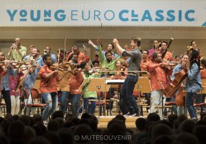 Aufnahme des Konzerts des Miagi Youth Orchestras bei Young Euro Classic 2018