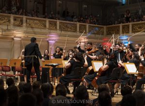 Aufnahme des Konzerts des Jugendorchesters aus Uruguay bei Young Euro Classic 2022
